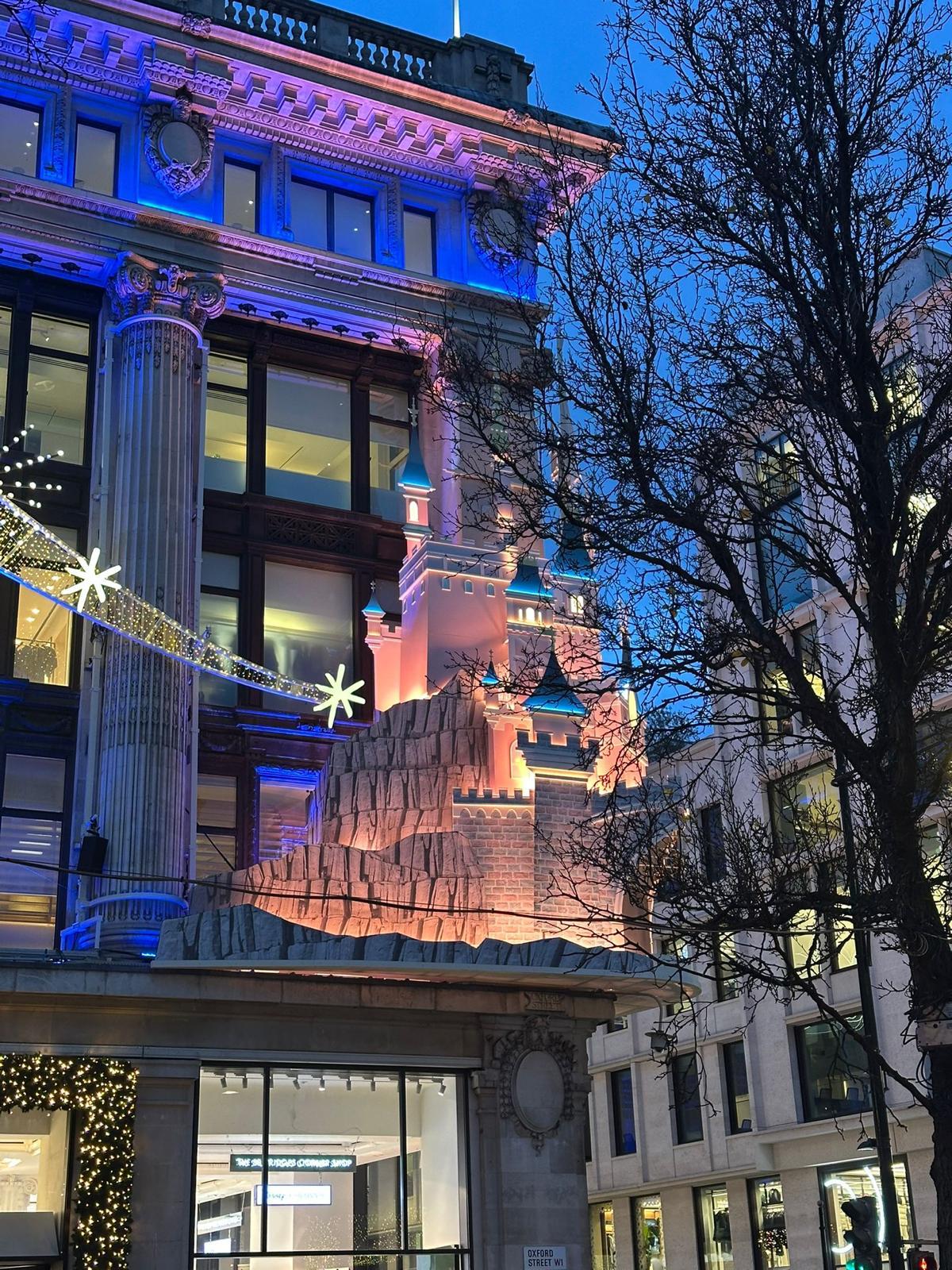 Disney Lights and Selfridges Windows